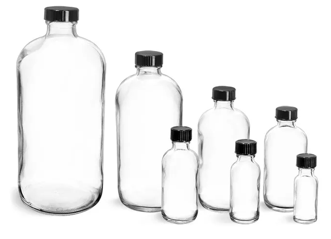 Clear Glass Bottles