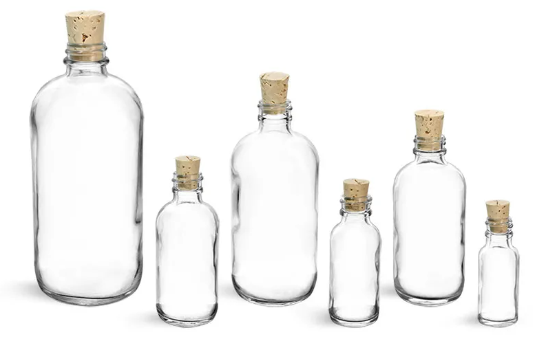 Clear Glass Bottles