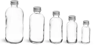 Clear Glass Bottles